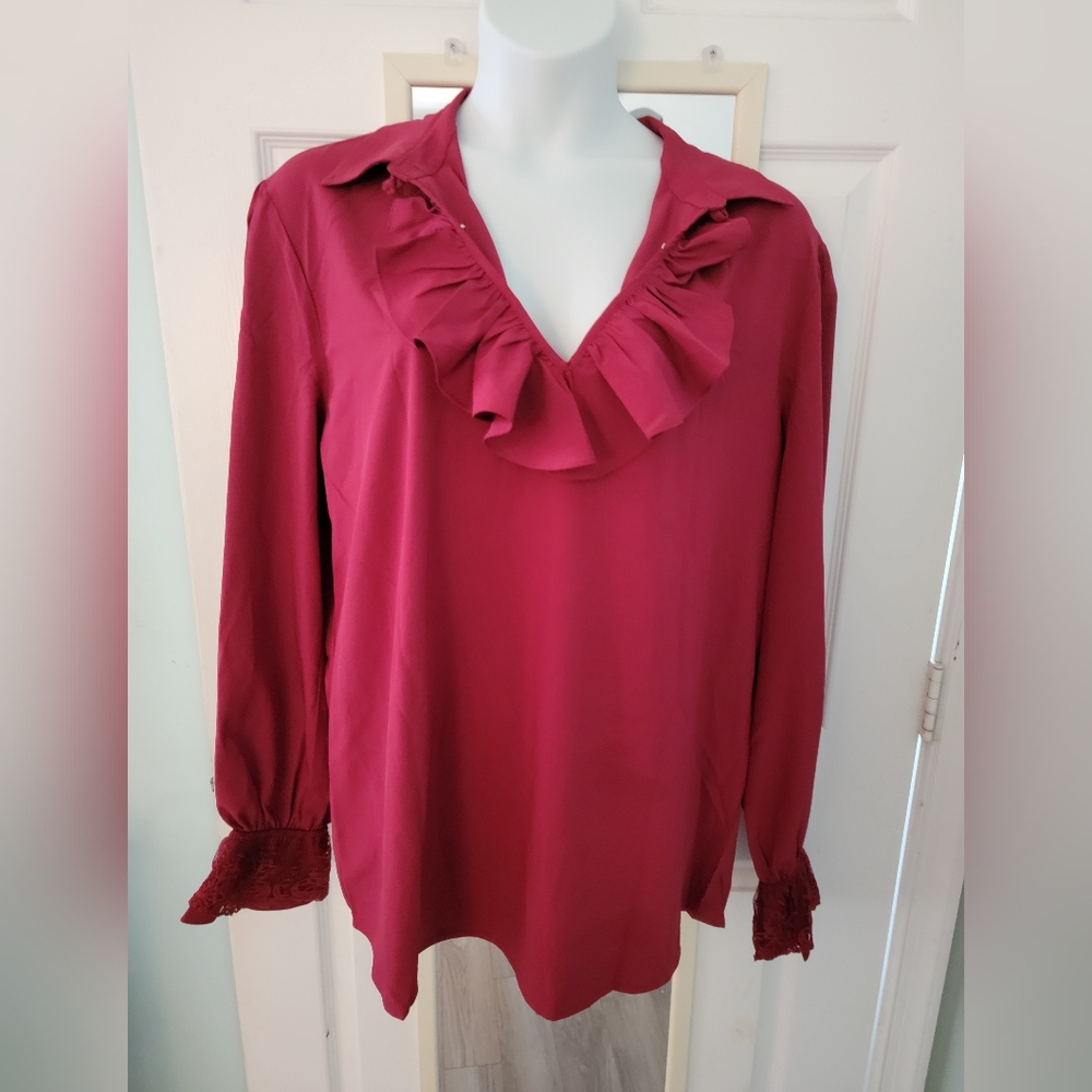 Peasant/Pirate style top
